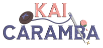 Logo with a winding key that reads "Kai Caramba"